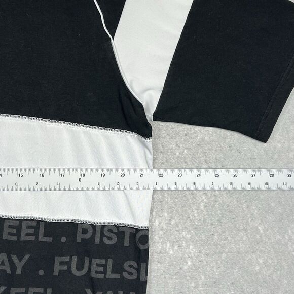 PUMA Ferrari SF Scuderia Street 1/4 Zip Urban Black Polo Shirt Men's Size Large - Picture 7 of 11